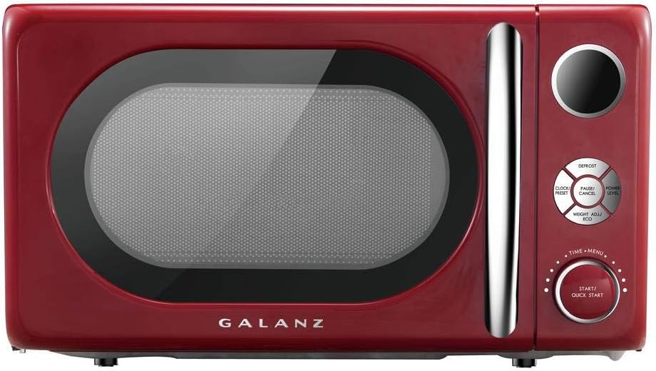 0.7 cu. Ft. 700-Watt Countertop Microwave in Retro Red V15764