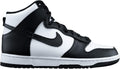 Black/White High Top Shoes V96732