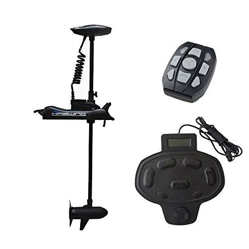 12V 55lbs Electric Trolling Motor with Foot Control H77354