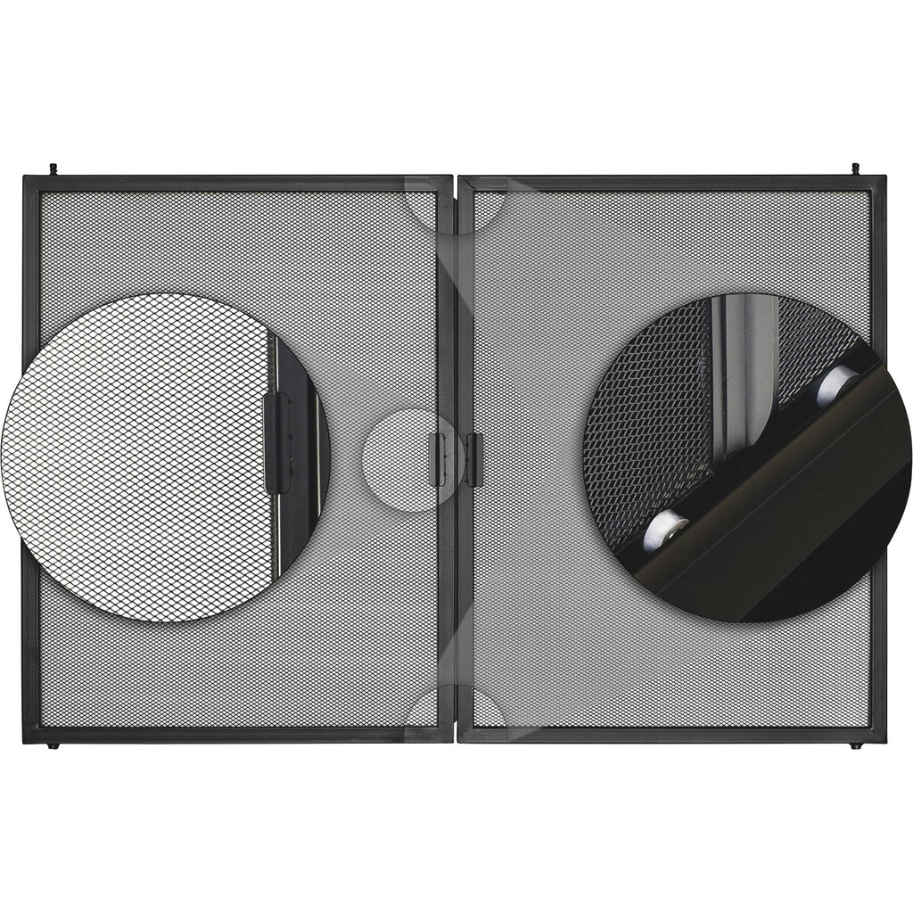 Small Glass Fireplace Doors G6062