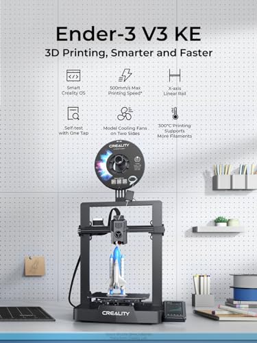 3D Printer, 500 mm/s High-Speed Printing, 220×220×250 mm Print Volume K402547
