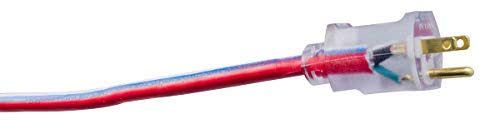 50-Foot 12/3 Extension Cord with Lighted End W62297