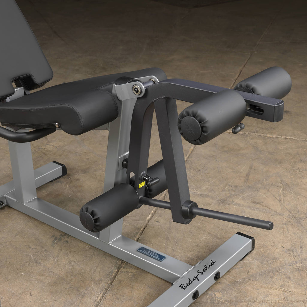 Seated Leg Extension and Supine Curl X9841