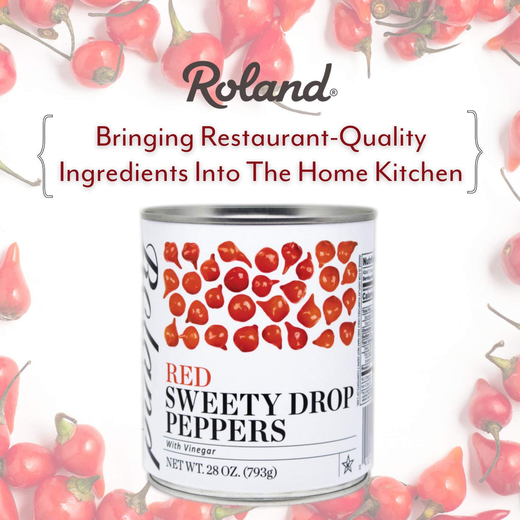 Red Sweety Drop Peppers, 28-Ounce Can R812
