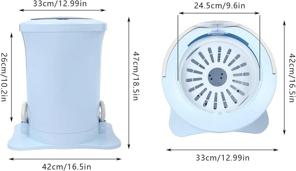 12L Manual Spin Dryer with Drain Hose I6391