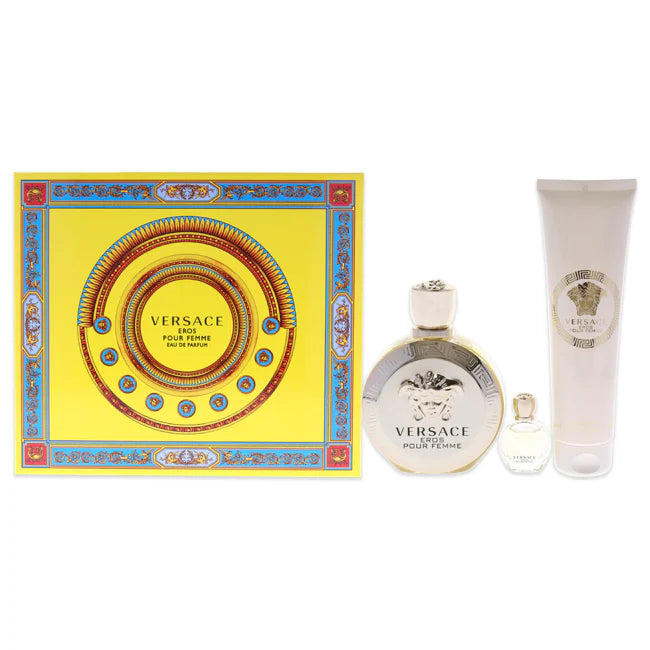 3 Pc Gift Set 3.4oz EDP Spray, 5ml EDP Splash, 5.0 Bath and Shower Gel D9945