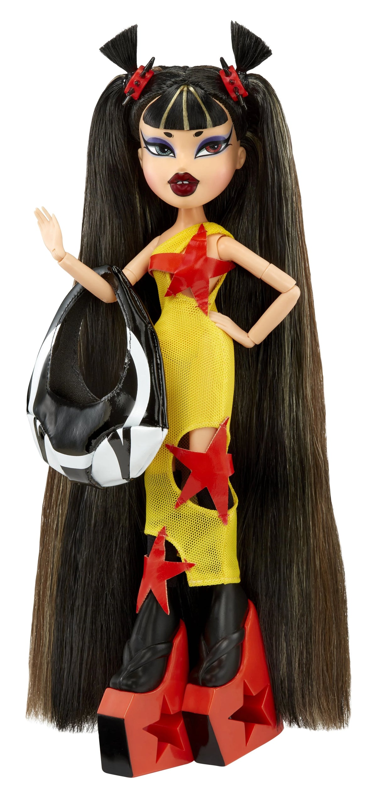 Bratz x Mowalola Special Edition Jade Fashion Doll with 2 Outfits, Assembled 12 inch O968931