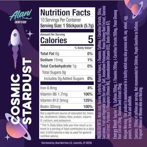 BREEZEBERRY Energy Sticks 10 Pack M675048