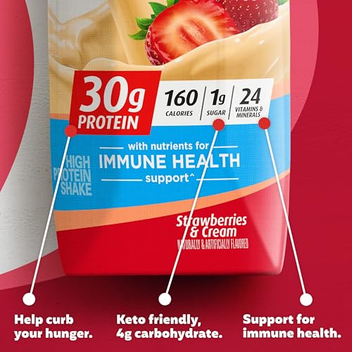 Cafe Latte Protein Shake, 30g Protein, 11 fl oz Pack of 12 G242356