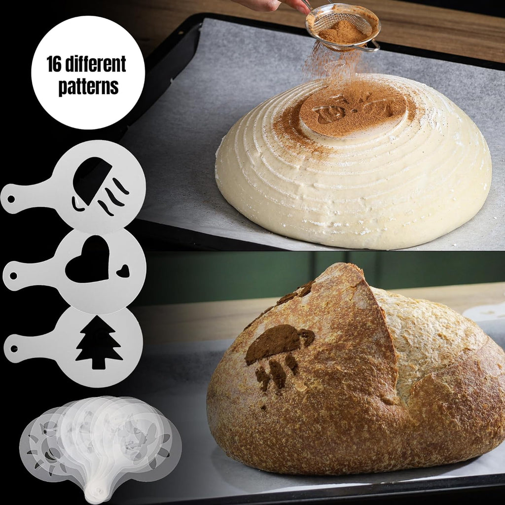 Round 9 inch Sourdough Proofing Basket N826