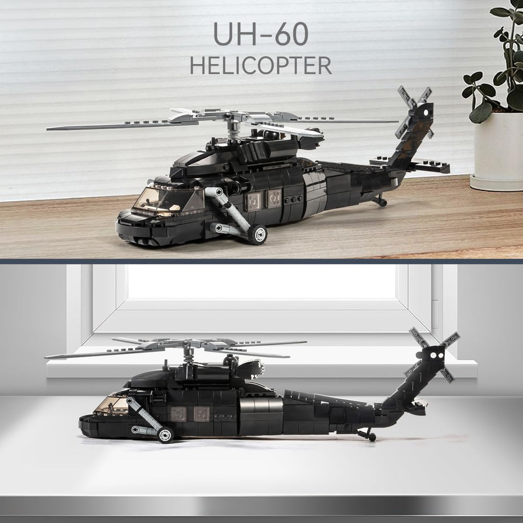 700 Pieces Military Helicopter Building Bricks Set K203122