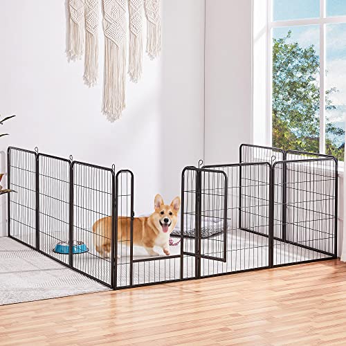 8 Panels Metal Dog Playpen S6110