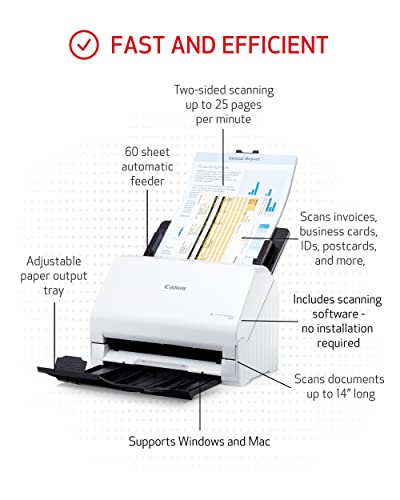 Office Document Scanner with Auto Document Feeder and Duplex Scanning N7988