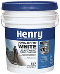 White 4.75 gal. Elastomeric Roof Coating L336071
