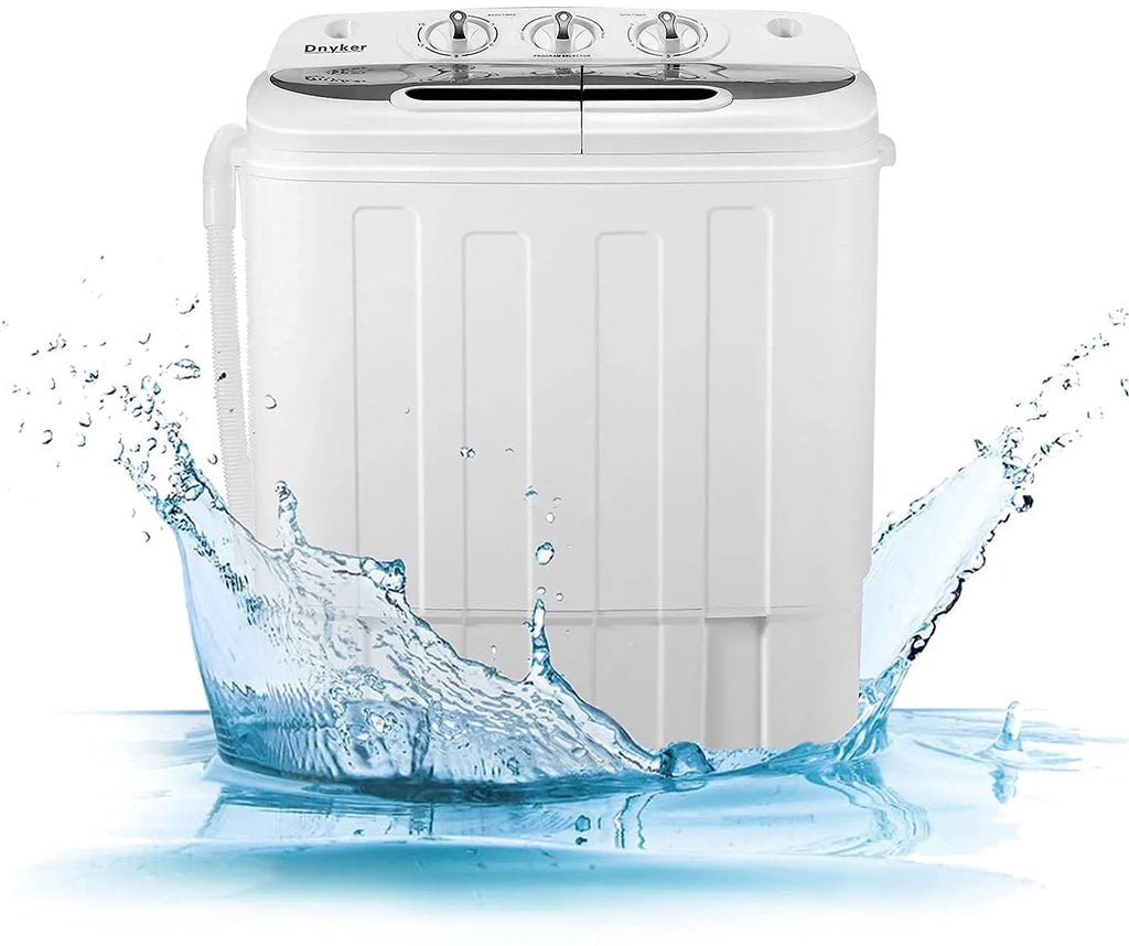 White Twin Tub Portable 16.5 lbs. Washing Machine and Dryer Combo G7310