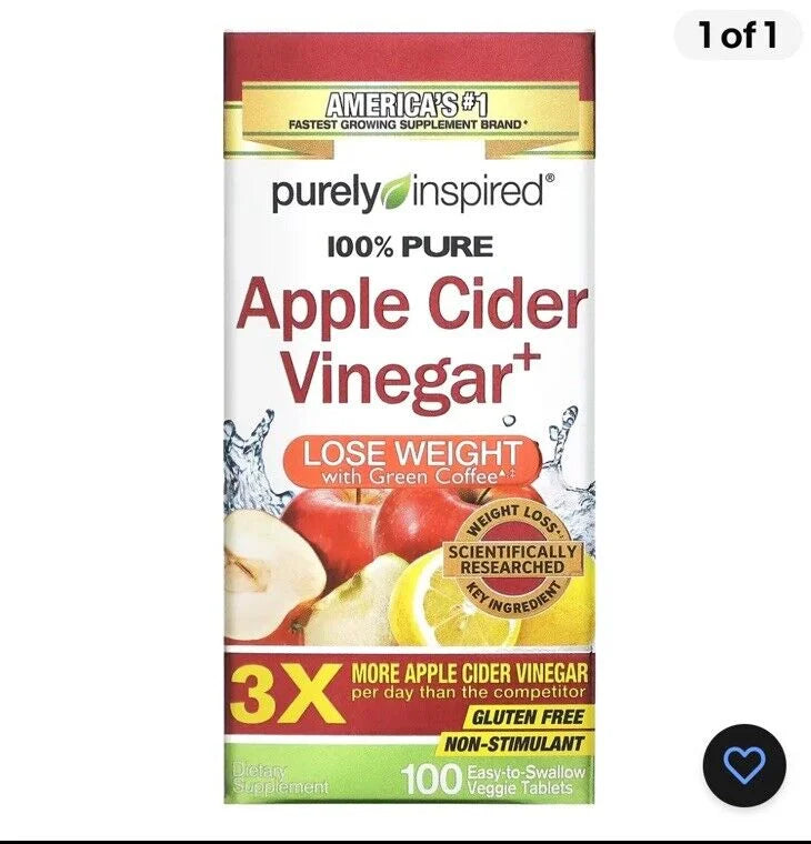 Apple Cider Vinegar Pills 100 ct F44246