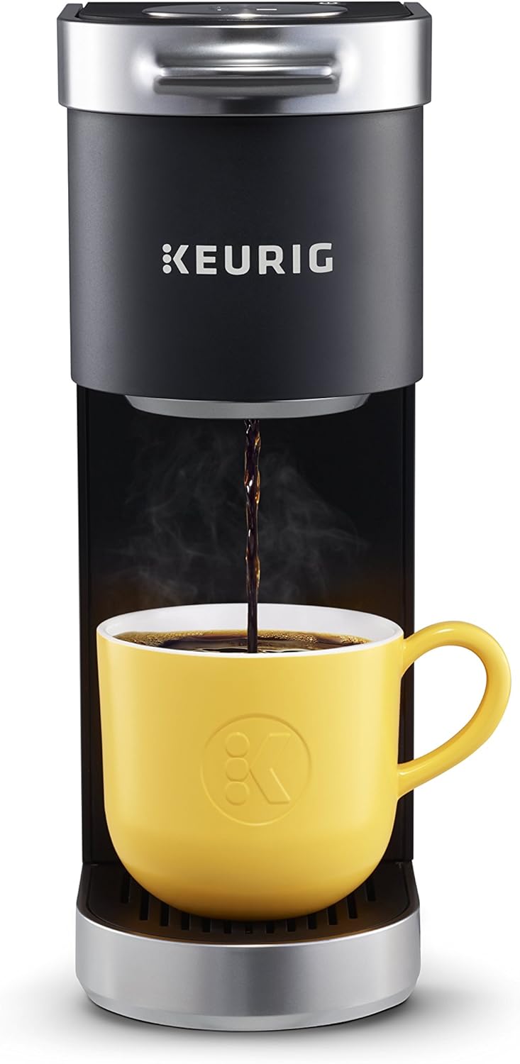 Single Serve K-Cup Pod Coffee Maker with Travel Mug E9662