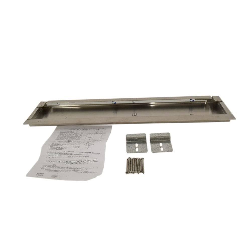 Slide-in Stainless Steel Backsplash A95060