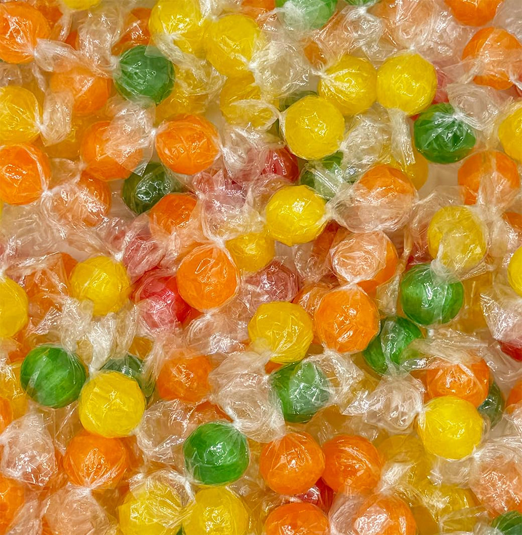 Assorted Fruit Sour Balls Hard Candy (1lb) A565
