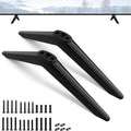 Black TV Stand Legs Replacement with Screws D64015