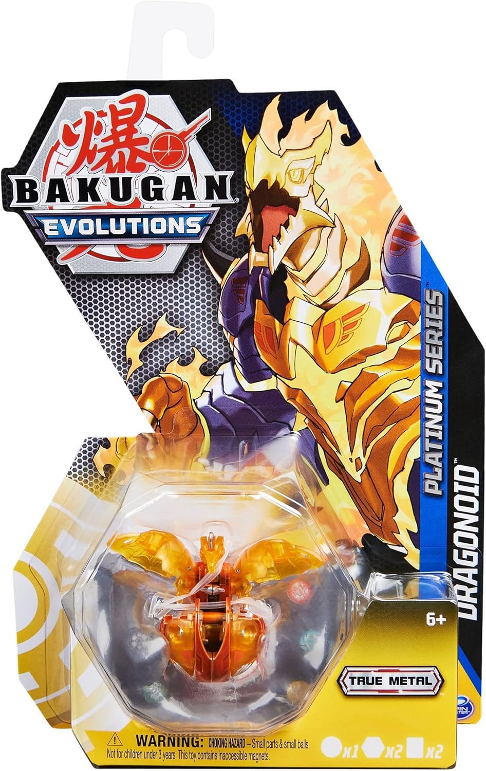 Die-cast Aurelus Gold Dragonoid F405154
