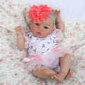 18 Inch Lifelike Reborn Baby Doll with Soft Weighted Body N523