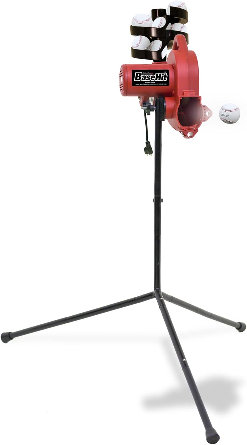 Base Hit Lite & Real Baseball Pitching Machine X830
