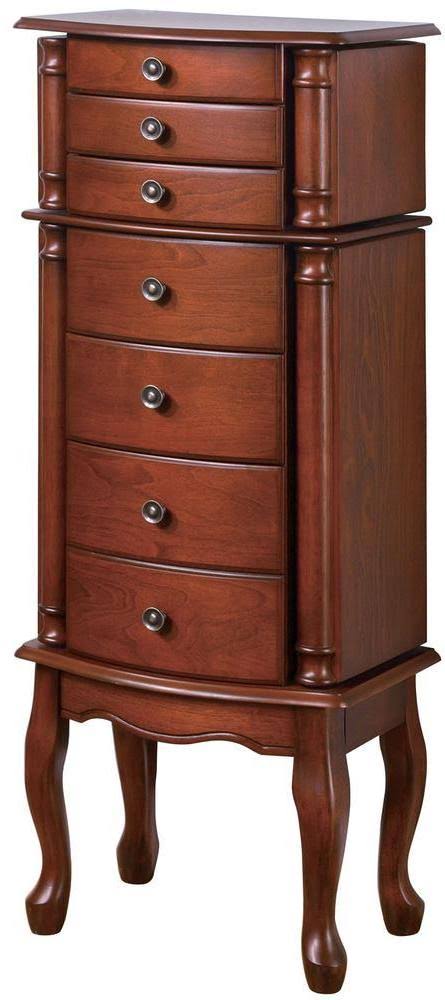 Warm Brown Jewelry Armoire C883