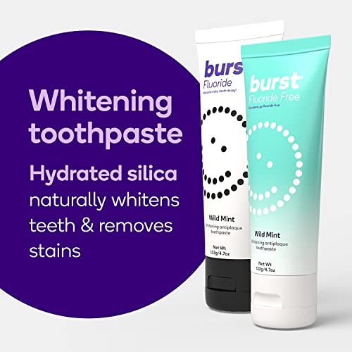 4.7oz 2 Pack Wild Mint Fluoride Free Whitening Toothpaste W68350