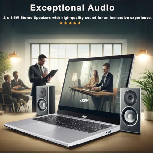 15.6" FHD Laptop with AMD Ryzen 7, 16GB RAM, 2TB SSD, Windows 11 Pro C4310