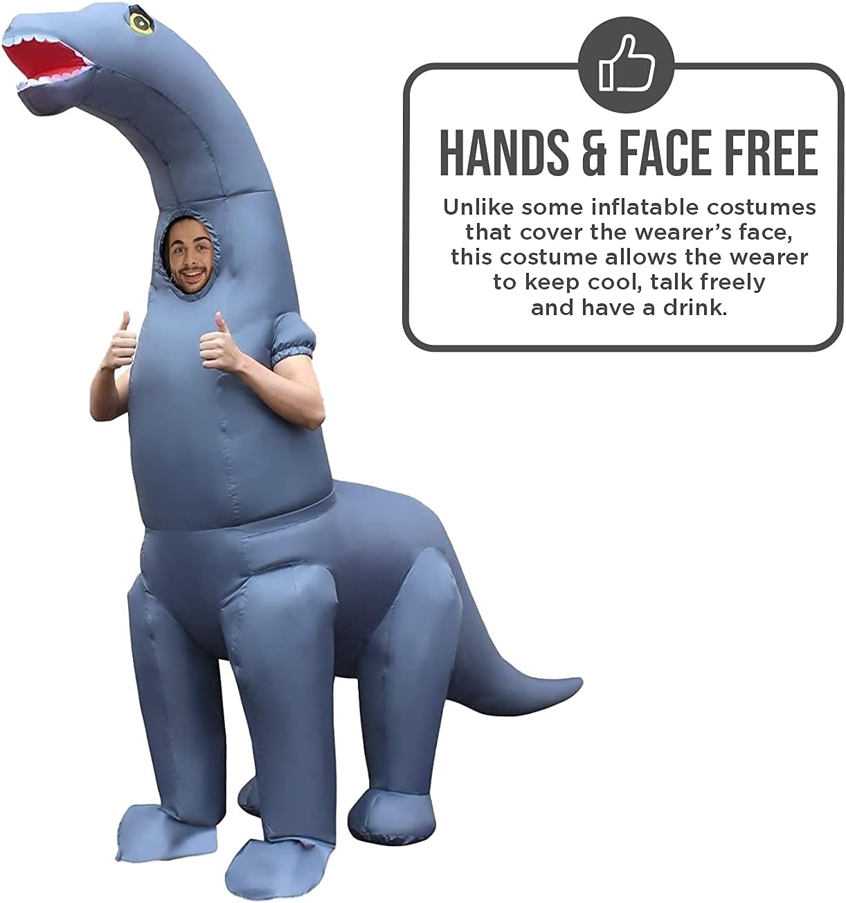 Inflatable Dinosaur Costume Adult A958