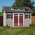 12' x 8' Wood Storage Shed R2101