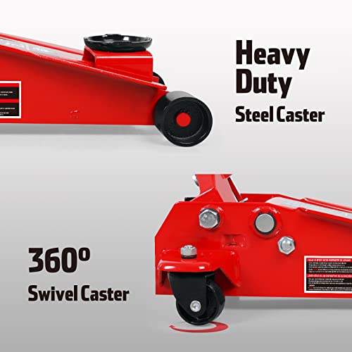 3 Ton Capacity Steel Hydraulic Floor Jack O4816