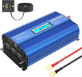 1500W Pure Sine Wave Power Inverter DC 12v to AC 110V-120V with Remote Control LCD Display O291