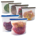 Silicone Reusable Food Storage Bags Set of 6 X8201