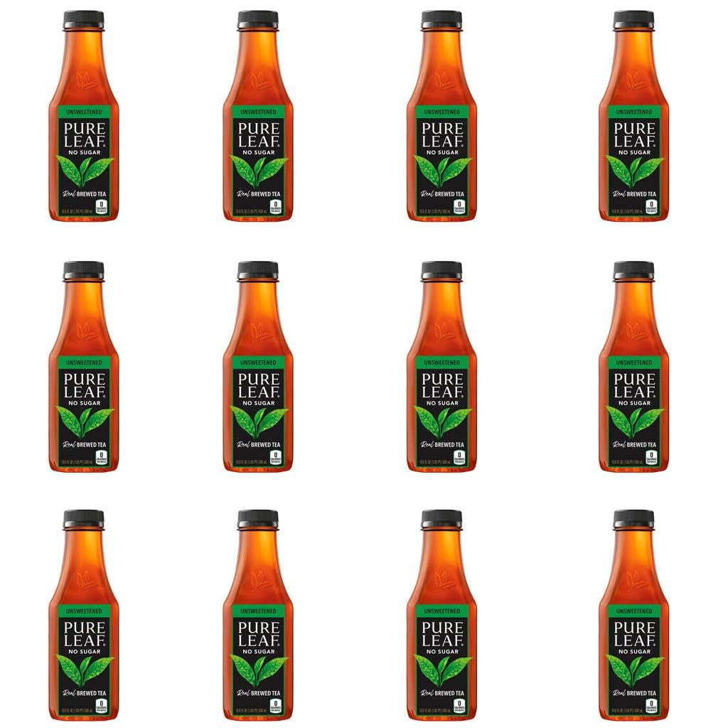 Unsweetened Real Brewed Tea 16.9 fl oz 12 Pack C4877