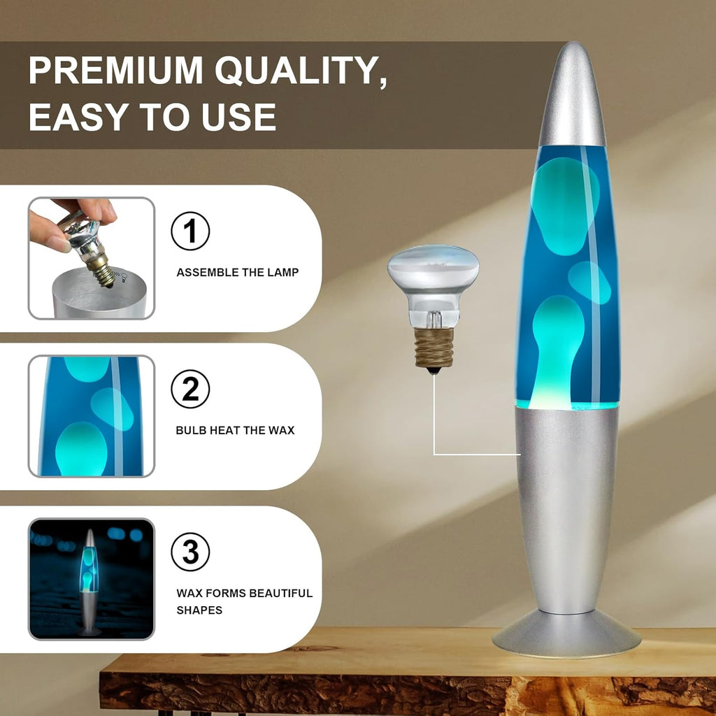 Blue Lava Lamp U302