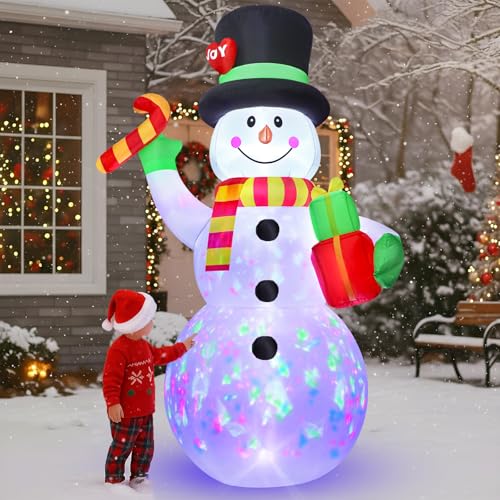 10 FT Christmas Inflatable Santa Claus with LED Lights A5738