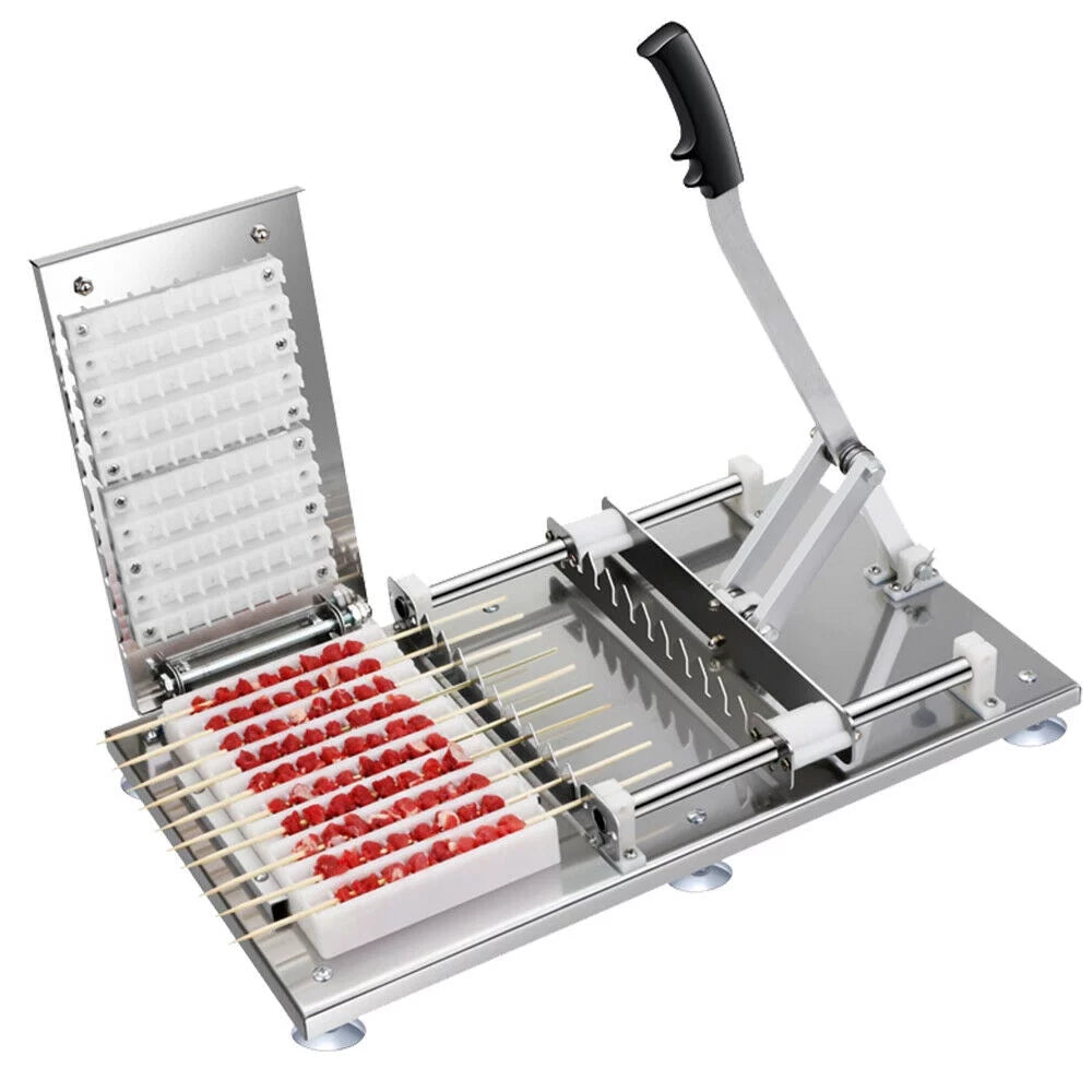 Manual Meat Skewer 10 Strings BBQ Tool T11004