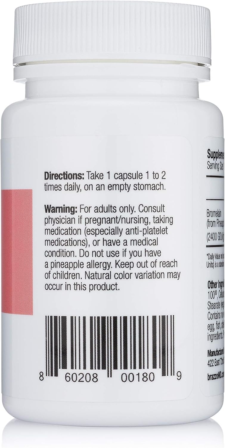 Bromelain with Arnica Tablets, 60 tablets, Pack of 2 Q588