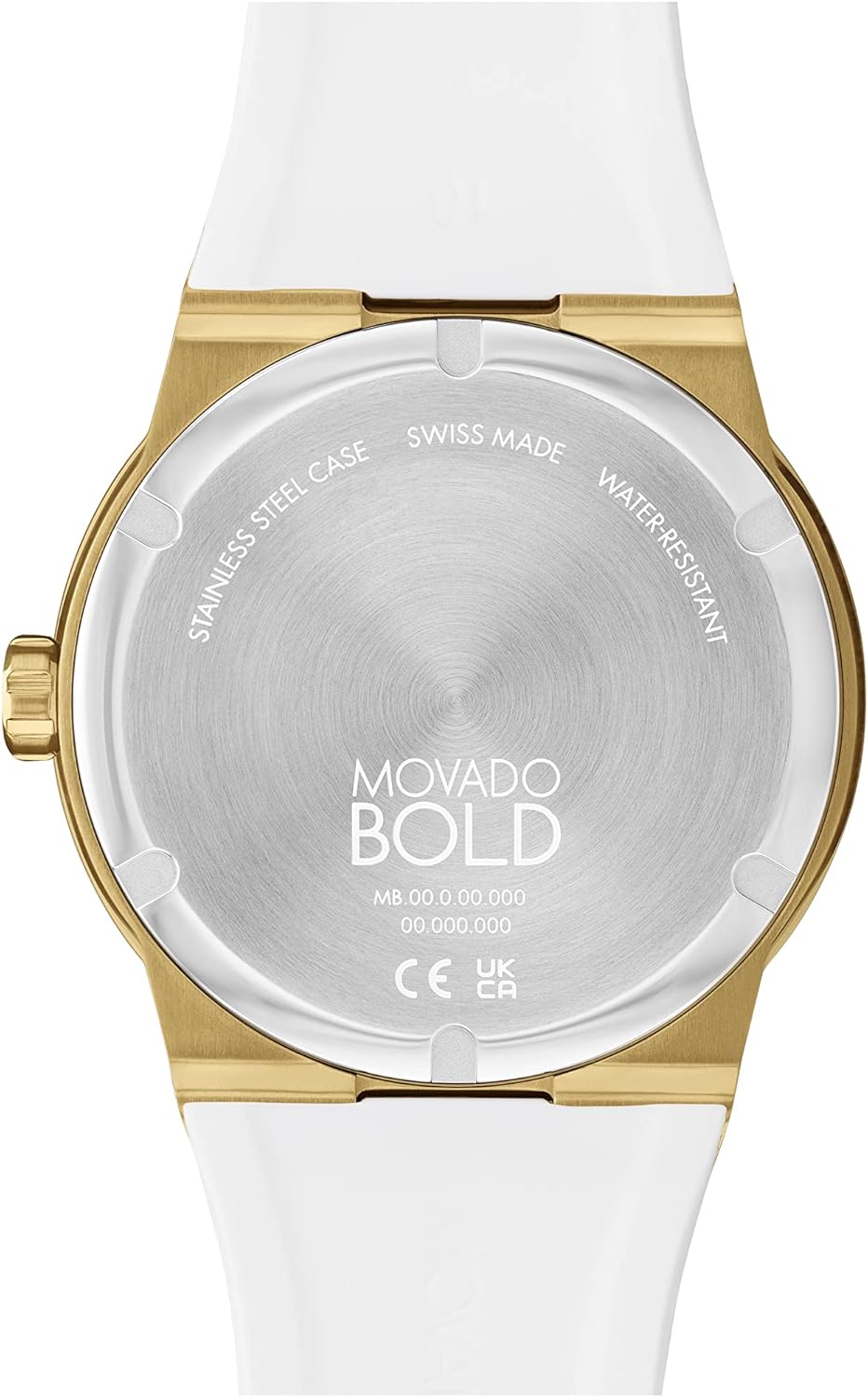 Swiss Quartz Silicone Strap Watch 42.30mm J936756