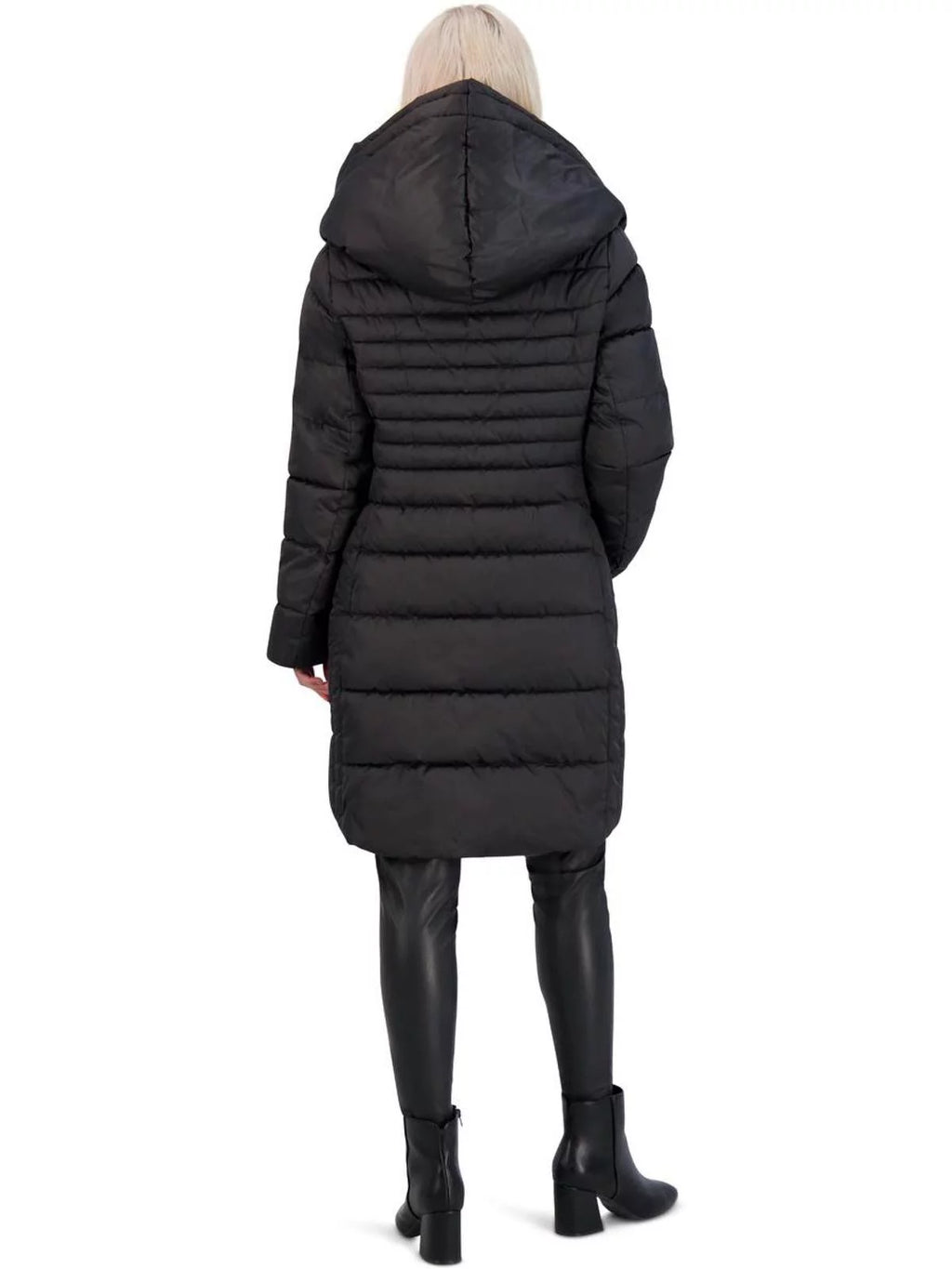 Fitted Quilted Winter Puffer Coat P1650