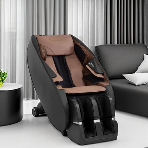 Black Shiatsu Massage Chair with Zero Gravity C2007