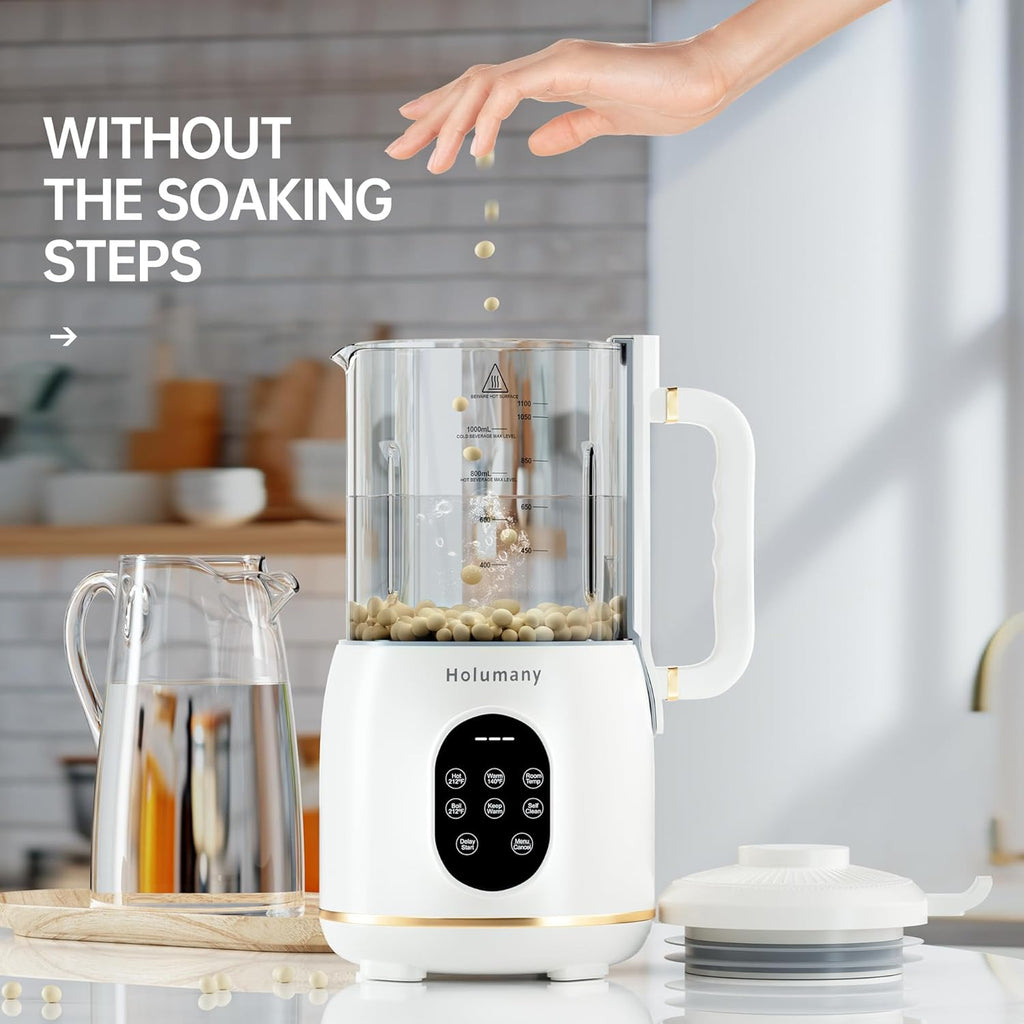 35oz Automatic Soy Milk Maker (White) F251