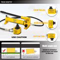 50 ton Low Profile Hydraulic Jack Cylinder with Hand Pump U805