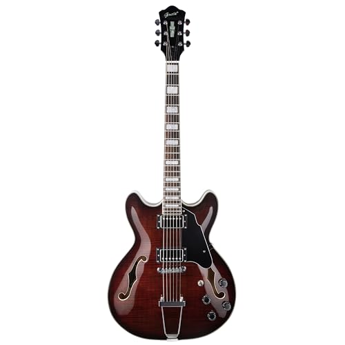 Black Semi-Hollow Body Electric Guitar S90771