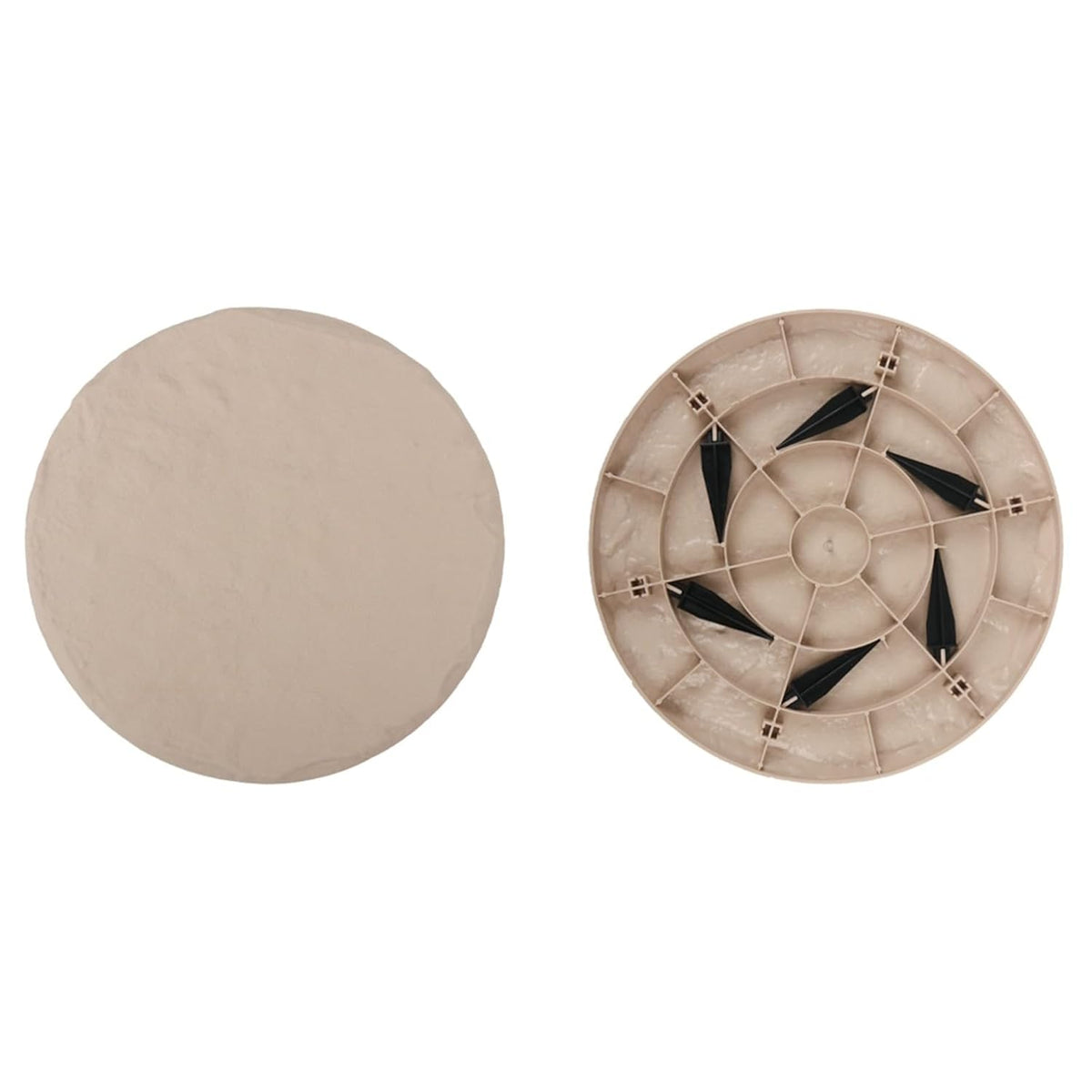 Beige Limestone Resin Garden Stepping Stones Z4246