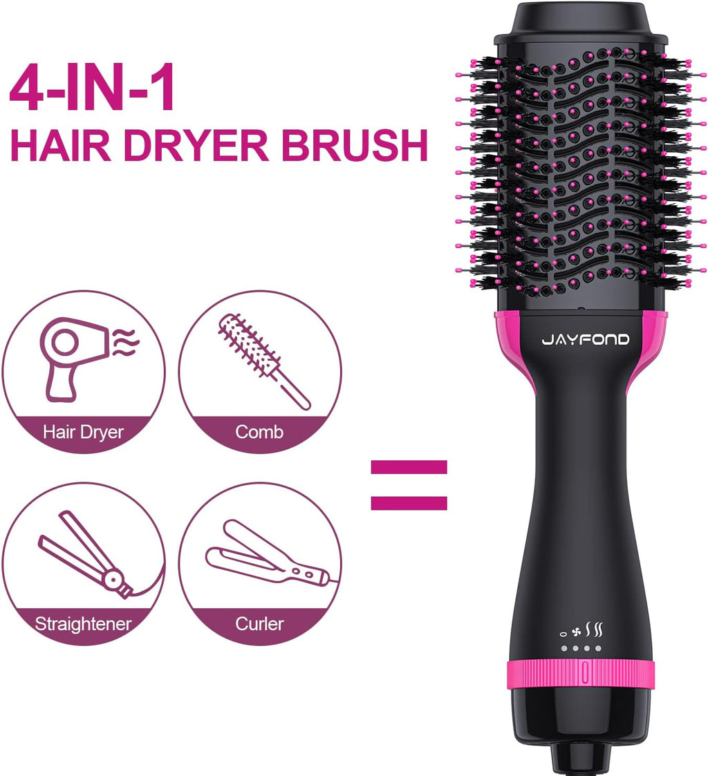 4 in 1 Hot Negative Ion Anti-Frizz Blowout Hair Dryer Brush L270