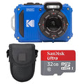 Blue Digital Camera with 32GB microSDHC Card L742093