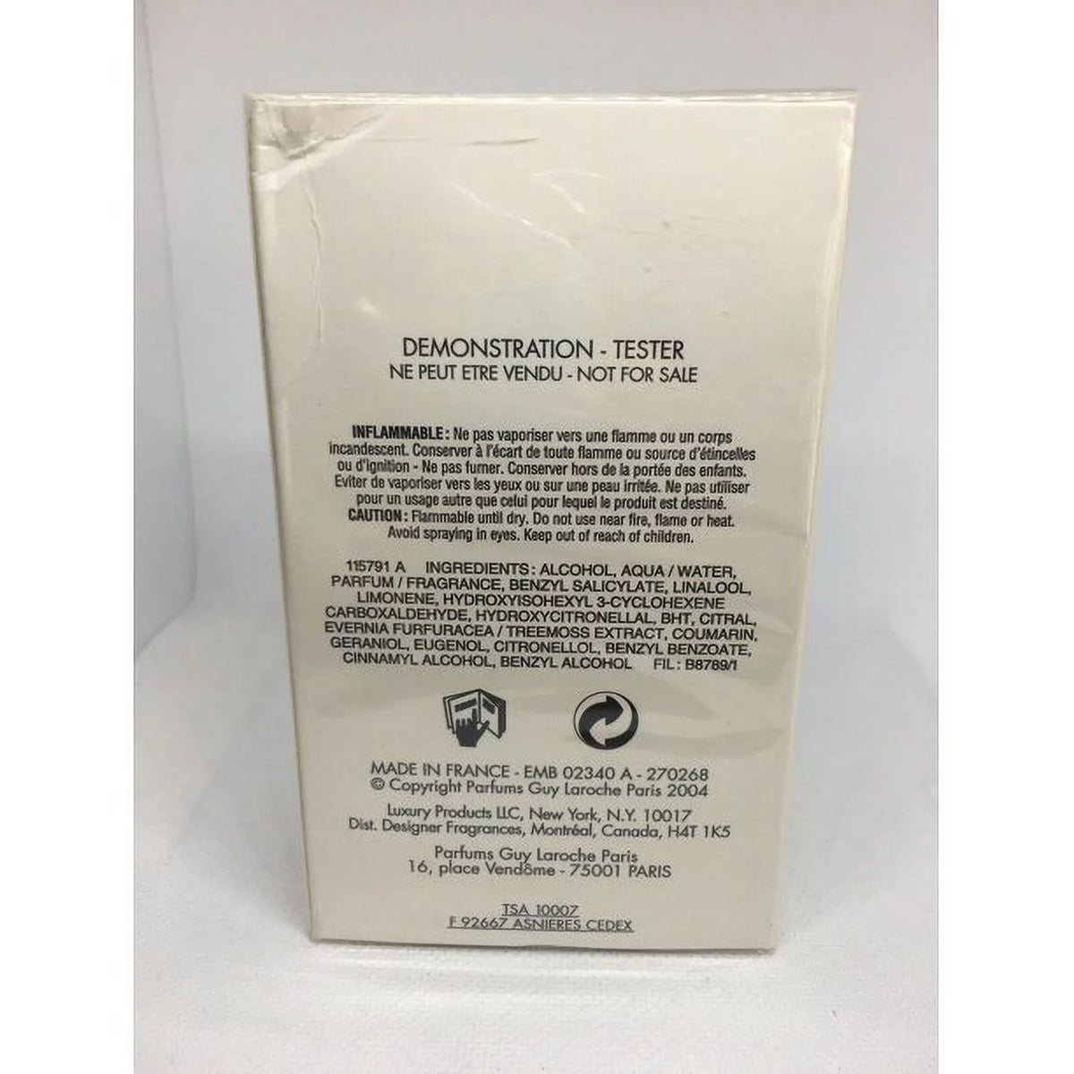 3.4 oz EDT Spray Mens Cologne F630972